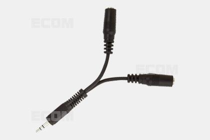 KABEL JACK 3,5 V/2xZ 0.1M-1